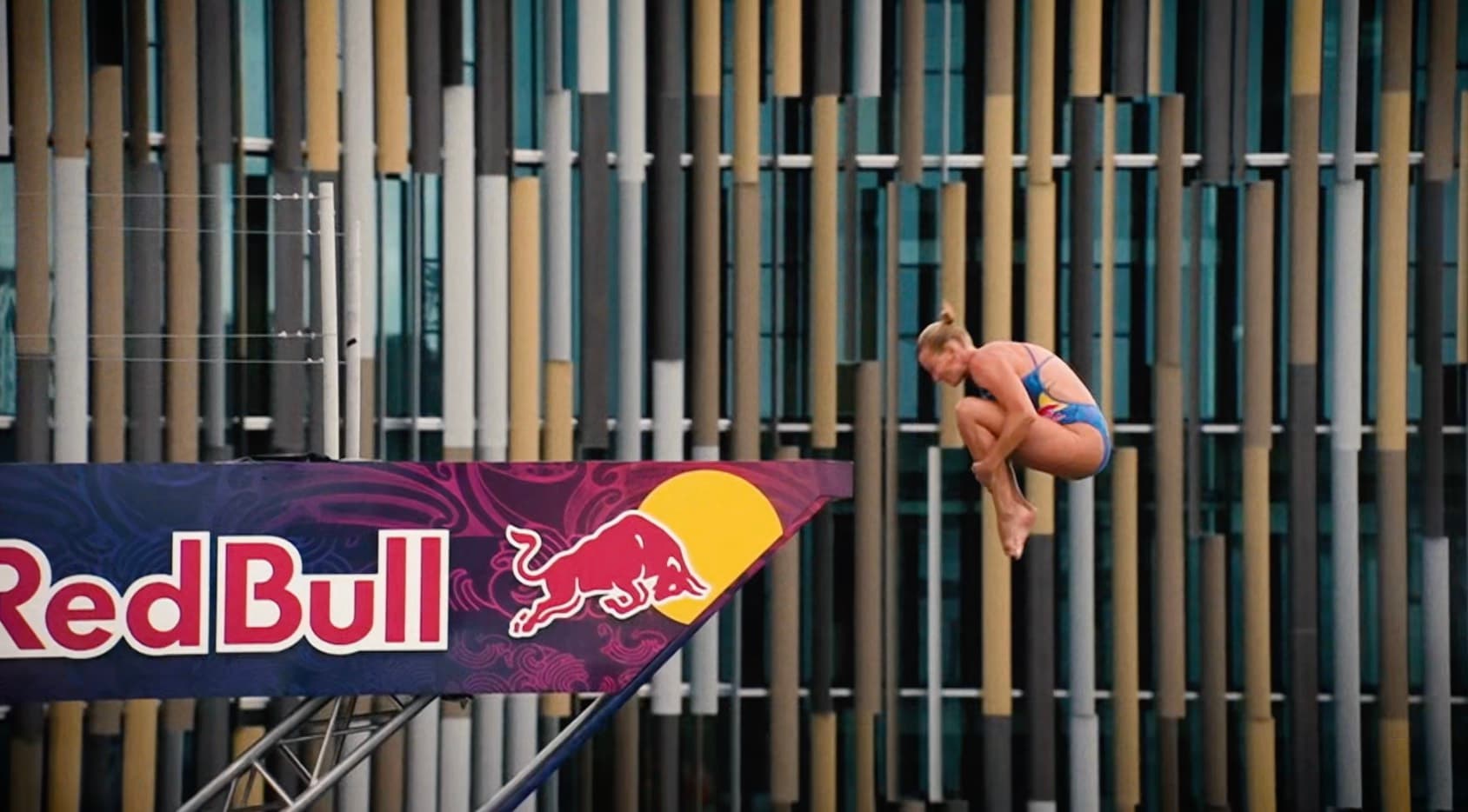 Still from Red Bull Cliff Diving