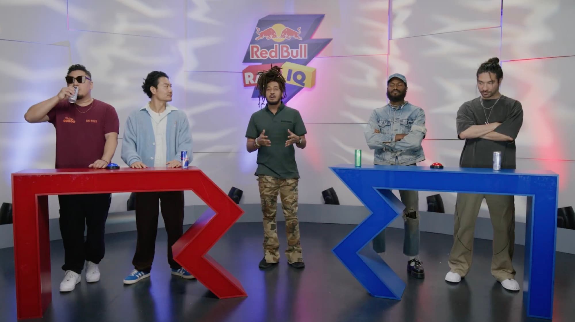 Still from Red Bull Rap IQ